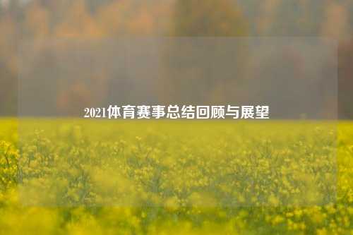 2021体育赛事总结回顾与展望